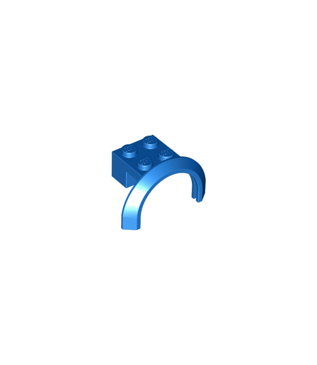 LEGO - Voertuig, spatbord 4 x 2 1/2 x 1 2/3 met ronde boog - Blue | N