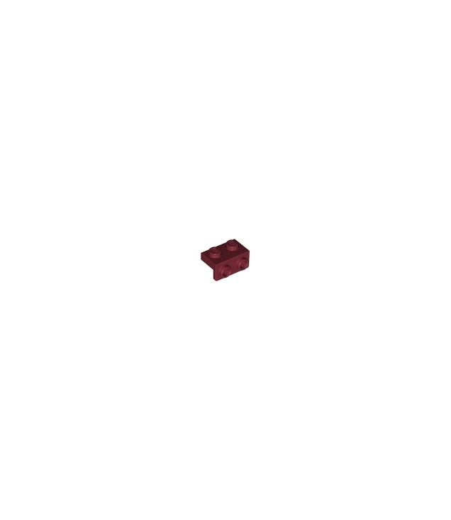 LEGO - Beugel 1 x 2 - 1 x 2 - Dark Red | N