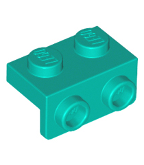 LEGO - Beugel 1 x 2 - 1 x 2 - Dark Turquoise | N - Thumbnail