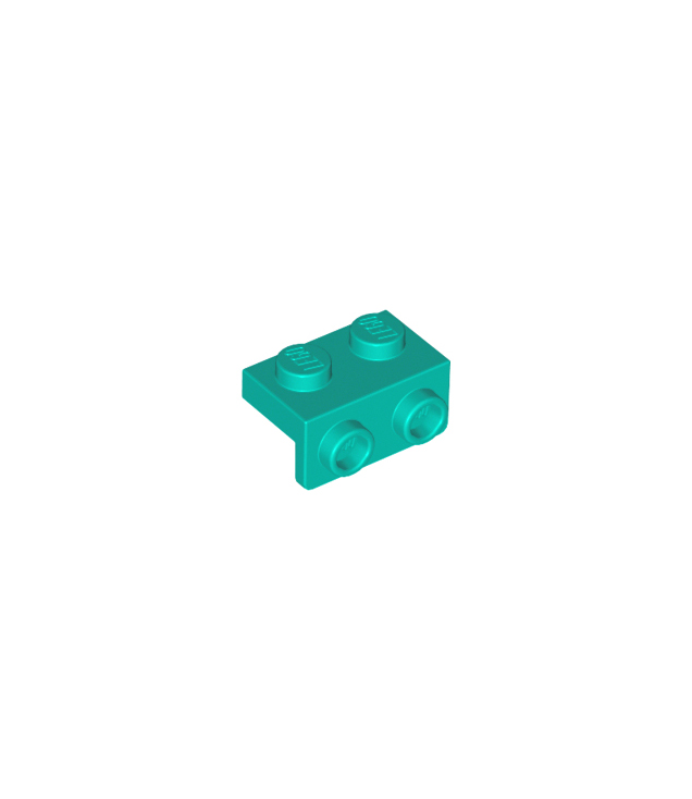 LEGO - Beugel 1 x 2 - 1 x 2 - Dark Turquoise | N