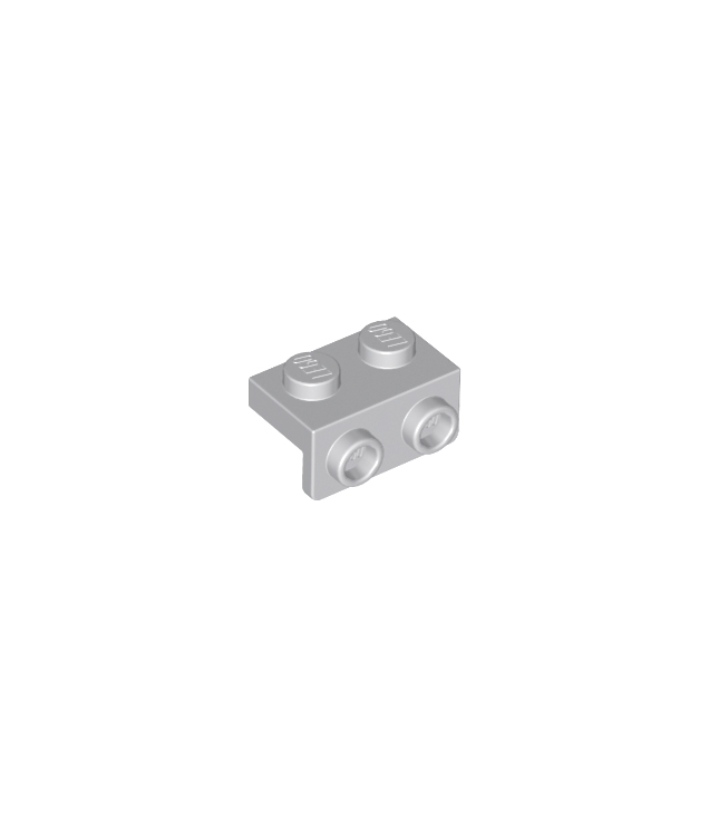 LEGO - Beugel 1 x 2 - 1 x 2 - Light Bluish Gray | N
