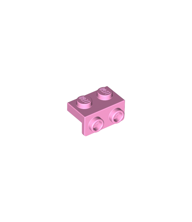 LEGO - Beugel 1 x 2 - 1 x 2 - Bright Pink | N