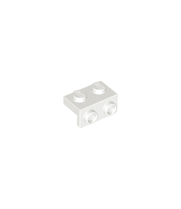 LEGO - Beugel 1 x 2 - 1 x 2 - White | N