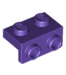 LEGO - Beugel 1 x 2 - 1 x 2 - Dark Purple | N - Thumbnail