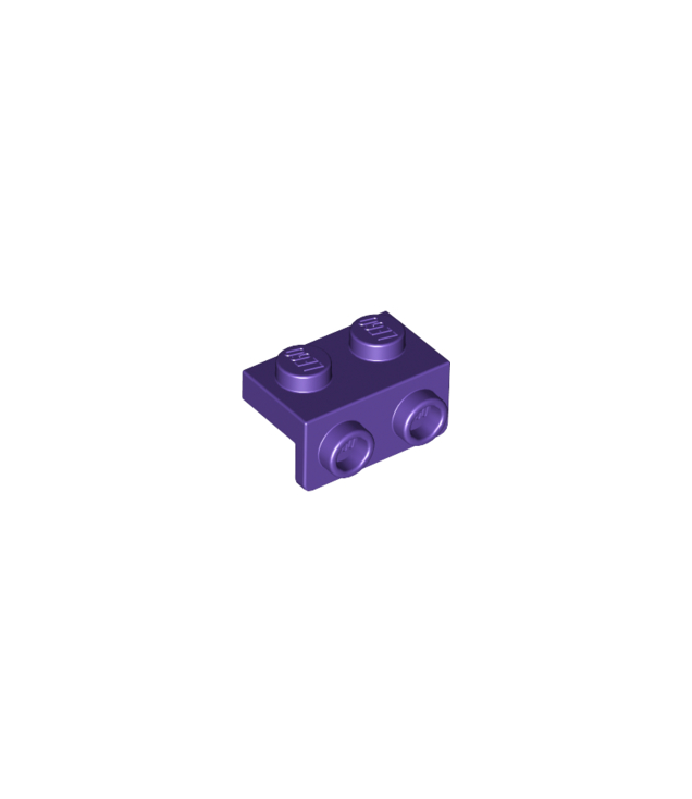 LEGO - Beugel 1 x 2 - 1 x 2 - Dark Purple | N