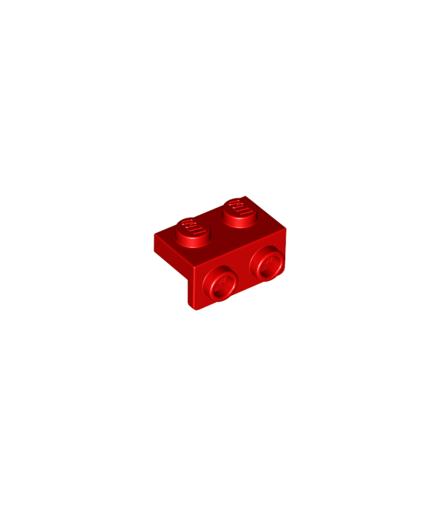 LEGO - Beugel 1 x 2 - 1 x 2 - Red | N