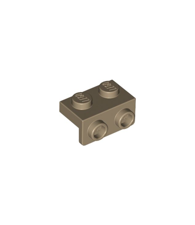 LEGO - Beugel 1 x 2 - 1 x 2 - Dark Tan | N
