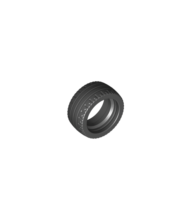 LEGO - Band 24 x 12 laag - Black | N