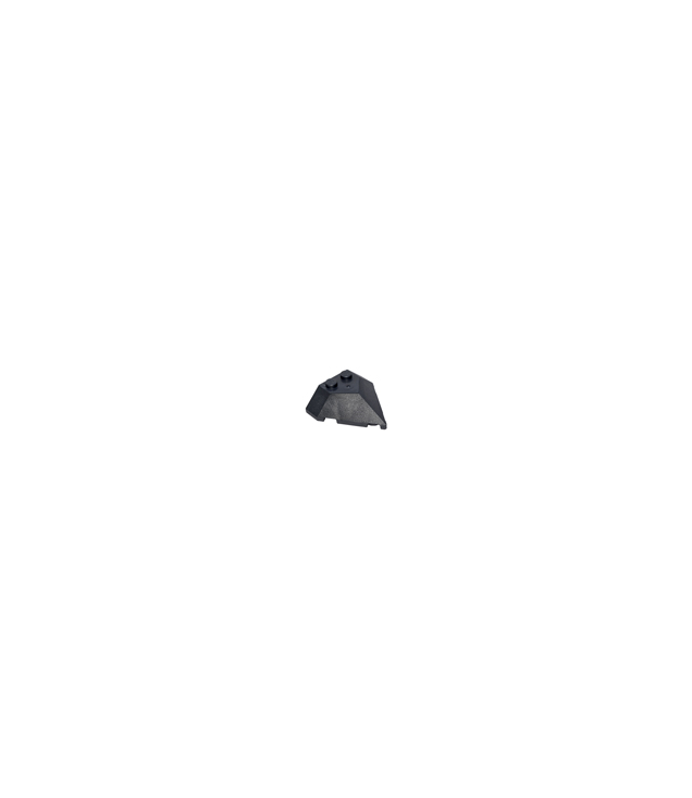 LEGO - Wig 4 x 4 puntig - Black | N