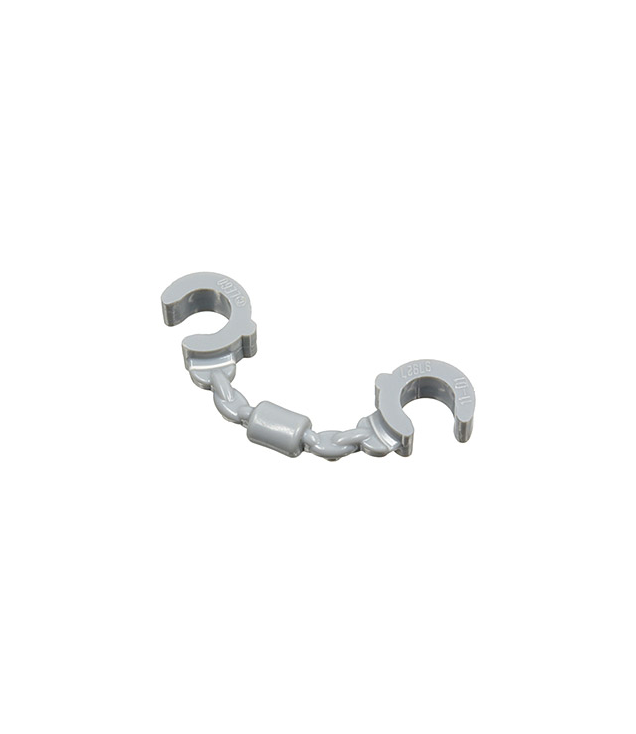 LEGO - Minifiguur-accessoire, handboeien - Light Bluish Gray | N