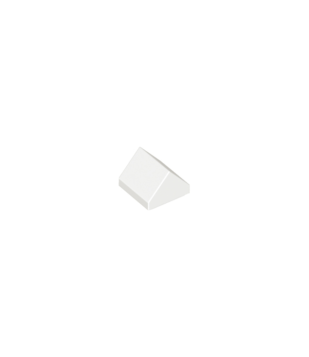 LEGO - Helling 45 graden 1 x 1 dubbel - White | N