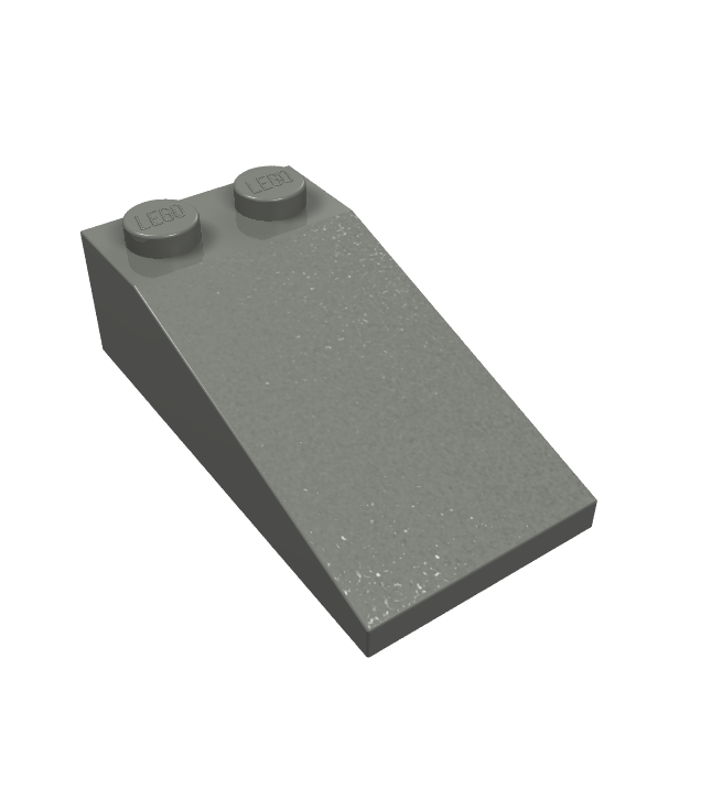 LEGO - Helling 18 graden 4 x 2 - Dark Bluish Gray | N
