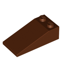 LEGO - Helling 18 graden 4 x 2 - Reddish Brown | N - Thumbnail