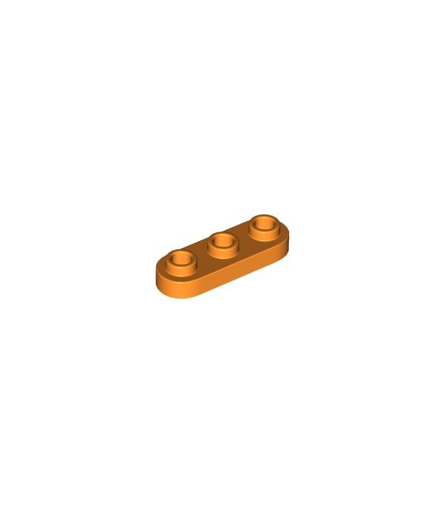 LEGO - Plaat, rond 1 x 3 met open noppen - Orange | N