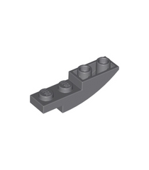 LEGO - Helling, gebogen 4 x 1 omgekeerd - Dark Bluish Gray | N - Thumbnail