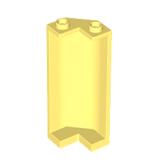 LEGO - Paneel 2 x 2 x 5 hoekwand - Bright Light Yellow | N - Thumbnail