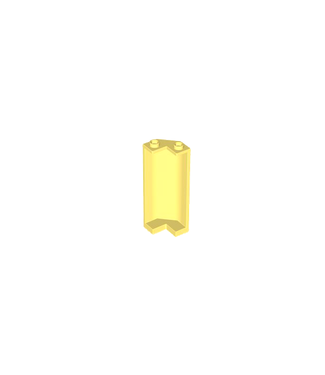 LEGO - Paneel 2 x 2 x 5 hoekwand - Bright Light Yellow | N