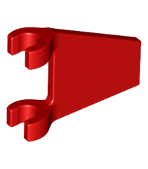 LEGO - Vlag 2 x 2 trapeziumvormig - Red | N - Thumbnail