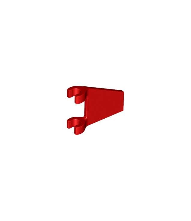 LEGO - Vlag 2 x 2 trapeziumvormig - Red | N