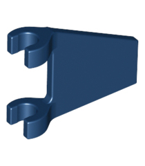 LEGO - Vlag 2 x 2 trapeziumvormig - Dark Blue | N - Thumbnail