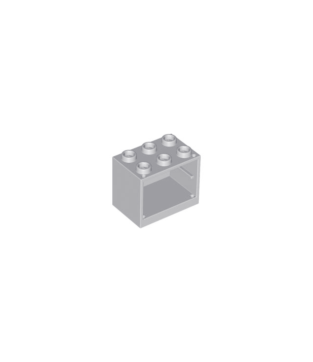 LEGO - Container, kast 2 x 3 x 2 (onbepaald type) - Light Bluish Gray | N