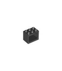 LEGO - Container, kast 2 x 3 x 2 (onbepaald type) - Black | N - Thumbnail