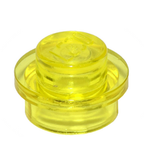 LEGO - Plaat, rond 1 x 1 - Trans-Yellow | N - Thumbnail