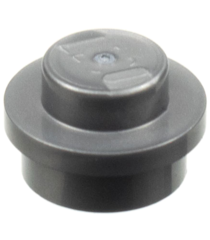 LEGO - Plaat, rond 1 x 1 - Flat Silver | N - Thumbnail
