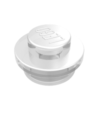 LEGO - Plaat, rond 1 x 1 - Trans-Clear | N - Thumbnail