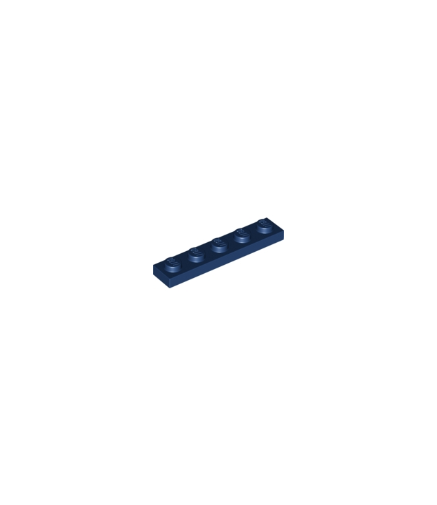 LEGO - Plaat 1 x 5 - Dark Blue | N