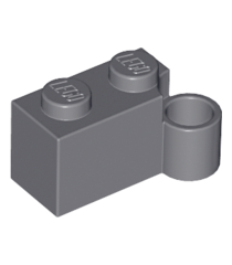 LEGO - Scharniersteen 1 x 4 draaivoet - Dark Bluish Gray | N - Thumbnail