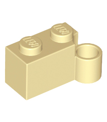 LEGO - Scharniersteen 1 x 4 draaivoet - Tan | N - Thumbnail