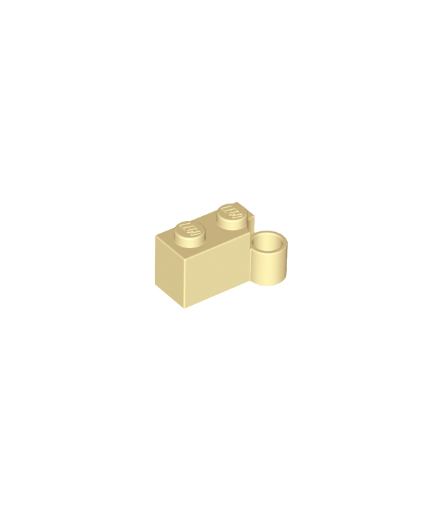 LEGO - Scharniersteen 1 x 4 draaivoet - Tan | N