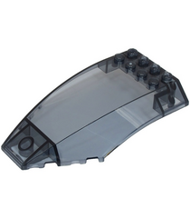 LEGO - Voorruit 10 x 6 x 2 gebogen - Trans-Black | N - Thumbnail