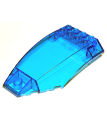 LEGO - Voorruit 10 x 6 x 2 gebogen - Trans-Dark Blue | N - Thumbnail