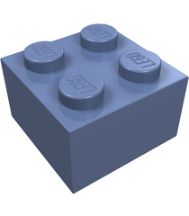 LEGO - Steen 2 x 2 - Sand Blue | N - Thumbnail