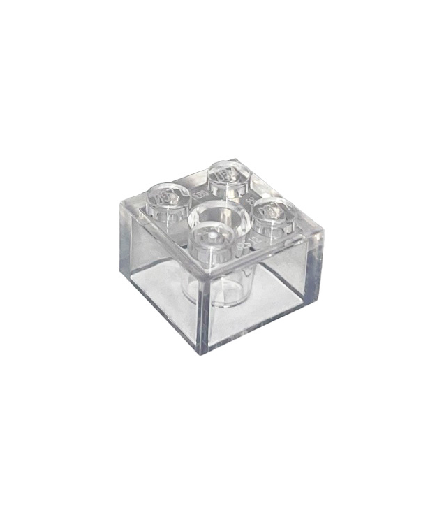 LEGO - Steen 2 x 2 - Trans-Clear | N