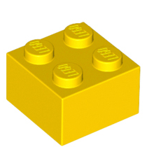 LEGO - Steen 2 x 2 - Yellow | N - Thumbnail