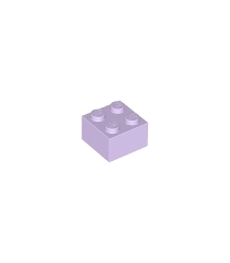 LEGO - Steen 2 x 2 - Lavender | N - Thumbnail