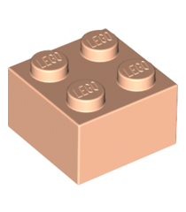 LEGO - Steen 2 x 2 - Light Nougat | N - Thumbnail
