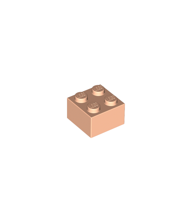 LEGO - Steen 2 x 2 - Light Nougat | N