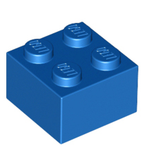 LEGO - Steen 2 x 2 - Blue | N - Thumbnail
