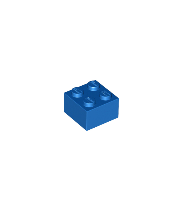 LEGO - Steen 2 x 2 - Blue | N