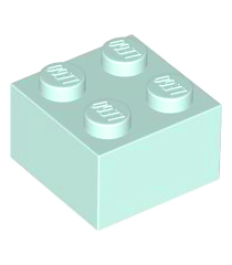 LEGO - Steen 2 x 2 - Light Aqua | N - Thumbnail