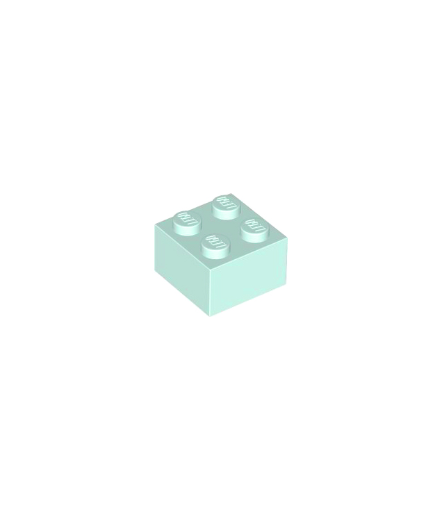 LEGO - Steen 2 x 2 - Light Aqua | N