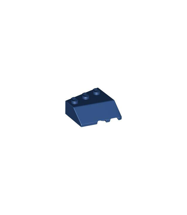 LEGO - Wig 3 x 3 hellend links - Dark Blue | N