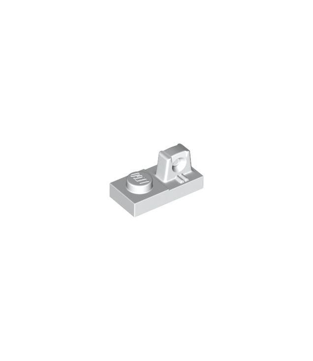 LEGO - Scharnierplaat 1 x 2 vergrendelend met 1 vinger bovenop - White | N