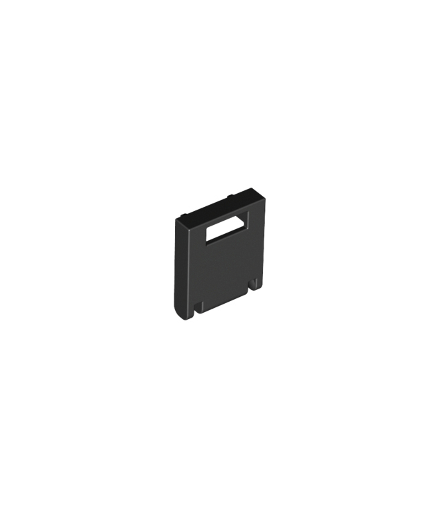 LEGO - Container, doos 2 x 2 x 2 met deur met gleuf - Black | N