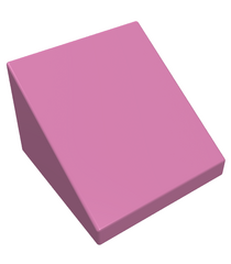 LEGO - Helling 30 graden graden 1 x 1 x 2/3 - Dark Pink | N - Thumbnail