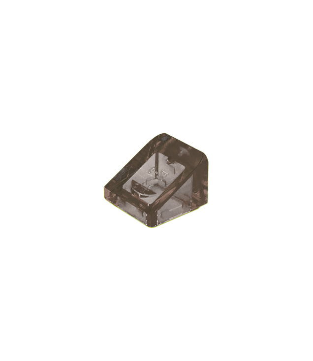 LEGO - Helling 30 graden graden 1 x 1 x 2/3 - Trans-Brown | N